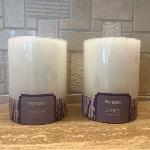 2 Pillar Candles